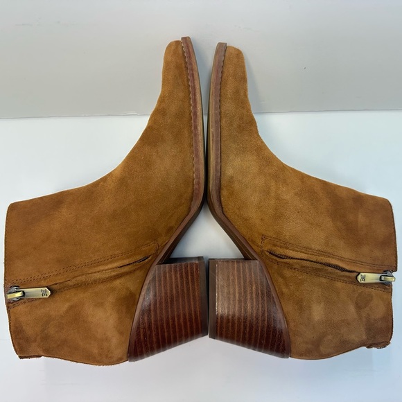 Sam Edelman Brown Suede Ankle Boots - Picture 4 of 9